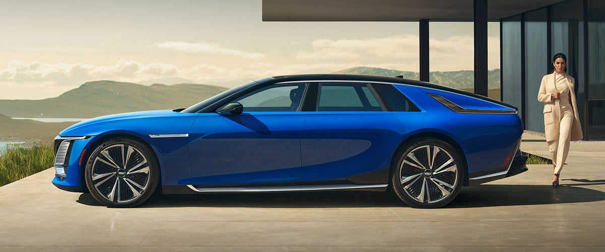 Close-up of the Ultra-luxury Cadillac CELESTIQ Craftmanship Speakers | King O'Rourke Cadillac in Smithtown NY