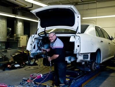 Body Shop Trunk Repair