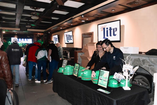 Corned Beef Chaos booth