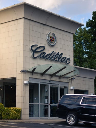 King O'Rourke Cadillac Dealership Exterior